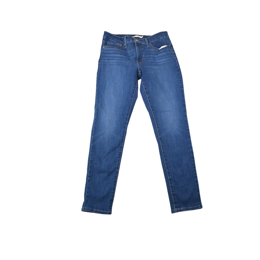 Levis 311 Shaping Skinny Jeans Womens 30 Blue Excellent Stretch Denim Mid Rise